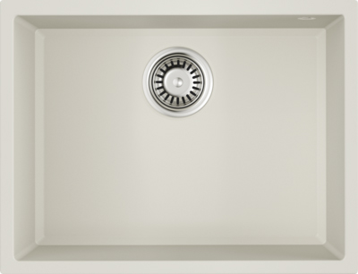 кухонная мойкa omoikiri tedori 54-u-wh 55x42 белый