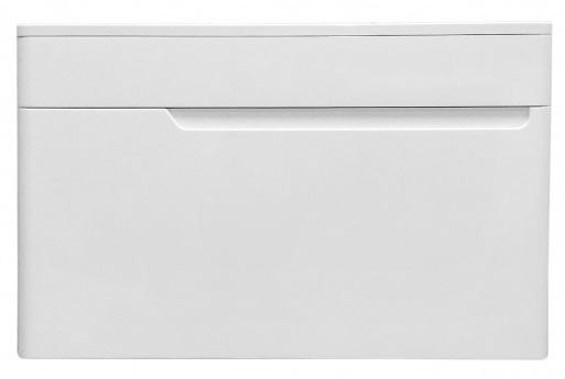 тумба подвесная эстет kare luxe 80x45 с умывальником (1 ящик)