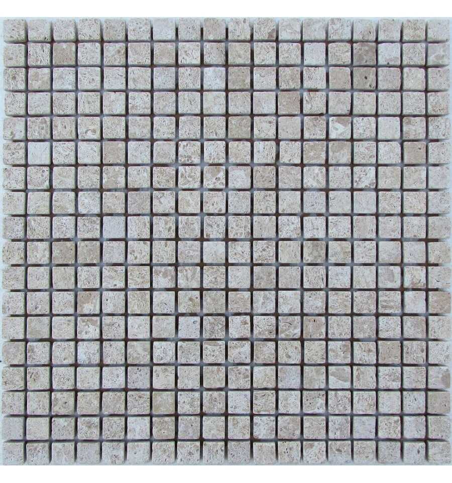 мозаика fk marble travertine latte 15-7t 30.5 х 30.5