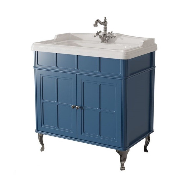 тумба напольная caprigo borgo 80 33412ch-b136 синий