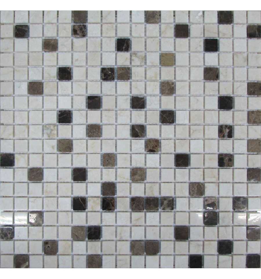 мозаика fk marble mix coffee 15-4p 30.5 x 30.5