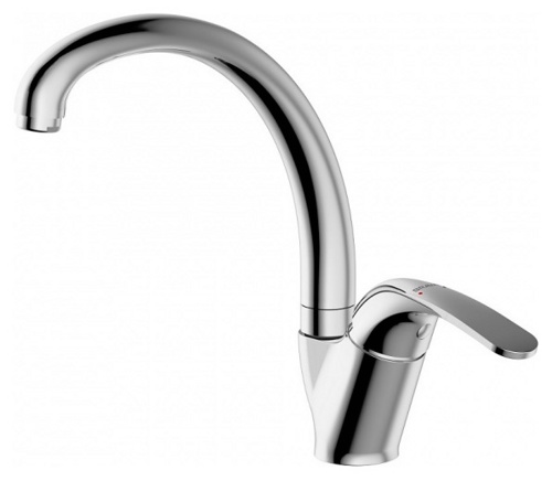 смеситель для кухни bravat fit f7135188cp-1-rus