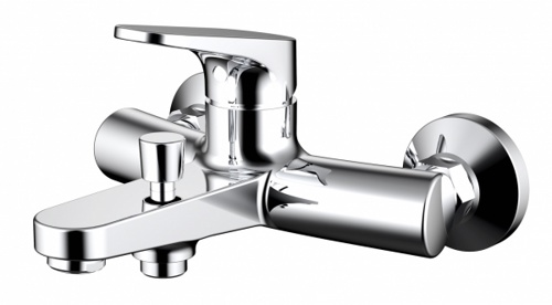 смеситель для ванны bravat eler f6191238cp-01-rus