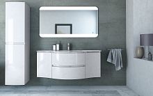 мебель для ванной cezares vague 140 bianco lucido