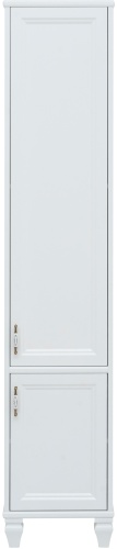 шкаф-пенал aquanet валенса 40 new r, белый матовый фото 2