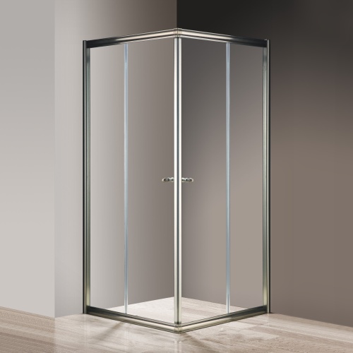душевой уголок cezares giubileo-a-2-100 прозрачное стекло, бронза фото 4
