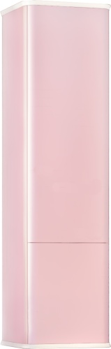 шкаф-пенал jorno pastel 125 розовый иней фото 2