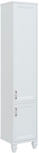 шкаф-пенал aquanet валенса 40 new r, белый матовый фото 9