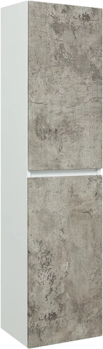 шкаф-пенал runo манхэттен серый бетон фото 3