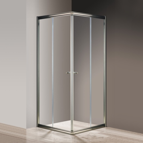 душевой уголок cezares giubileo-a-2-80 прозрачное стекло, бронза фото 3