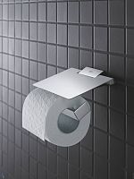 держатель туалетной бумаги grohe selection cube 40781000 с крышкой