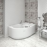 акриловая ванна radomir vannesa massage ирма 150х97, с каркасом и экраном, баланс, r
