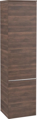 шкаф-пенал villeroy & boch venticello a95101 l, arizona oak, с ручками хром