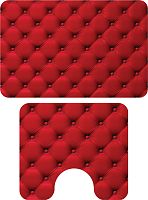 коврик veragio carpet vr.cpt-7200.02 bordo комплект