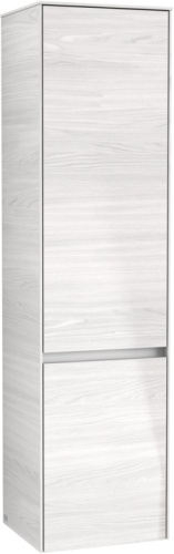 шкаф-пенал villeroy & boch collaro c033l1e8 white wood, r